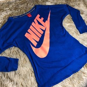 Nike Blue Batwing T-shirt